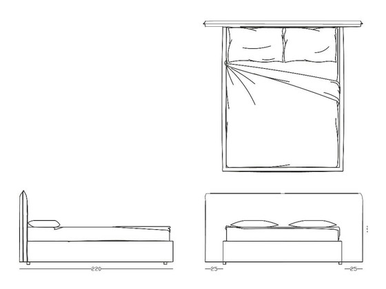 Image 1 of Papadatos Bett Flexy 180x200 incl. Lattenrost & Boxspringmatratze