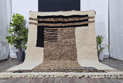 Alfombra bereber marroquí hecha a mano, de elaboración tradicional, tamaño 200/300 cm. – Ahrend, vloerkleden en tapijten