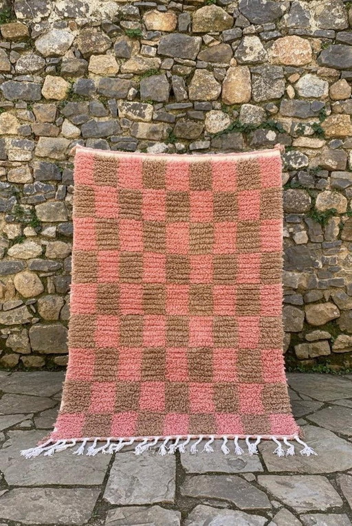 Traditioneller handgeknüpfter Teppich aus reiner Wolle, Größe 100/200 cm – vloerkleden en tapijten, Wool