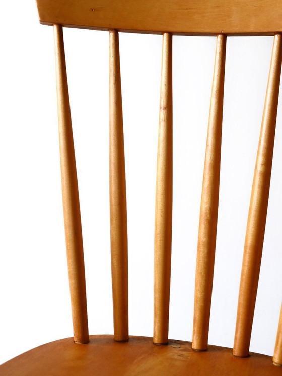 Image 1 of Paar skandinavische Pinstolar-Stühle aus der Mid-Century-Zeit