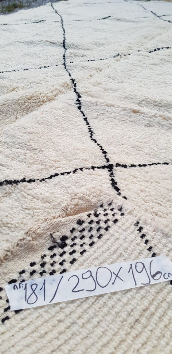 Image 1 of Handgeknoopt Berber kleed wol 290x196cm