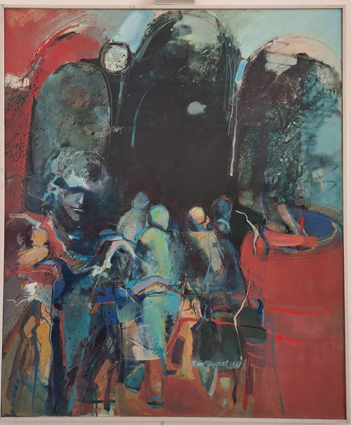 Grande peinture de Marion van Nieuwpoort