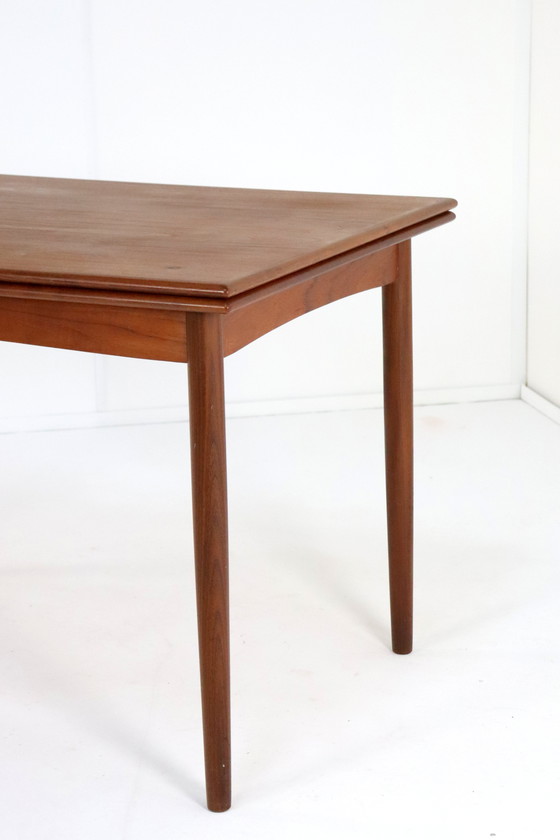 Image 1 of Danish Extendable Rectangular Dining Table 'Nymark' Vintage