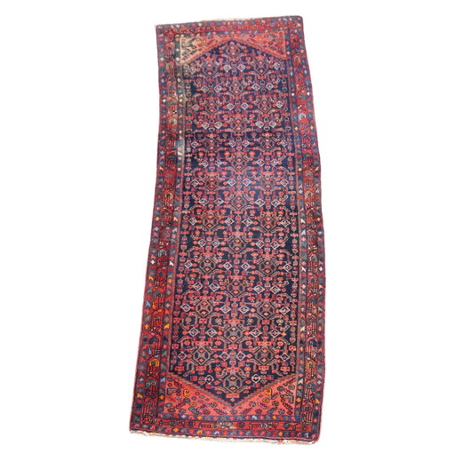 Tapis de course oriental fait main 315X105Cm