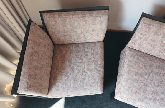2 Poltrone modulari Thonet Model 6001, design di Wolf Schneider & Ulrich Bohme – Wood, Cotton (photo 3 of 5)