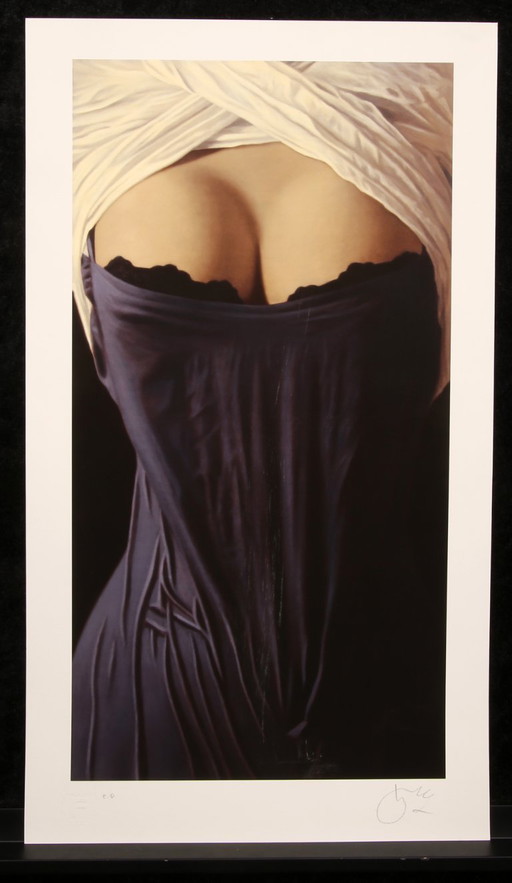 Kissmer, Willi - Grau und weiß, 2015 - Giclee/Hahnemühle - handsigniert e.a.