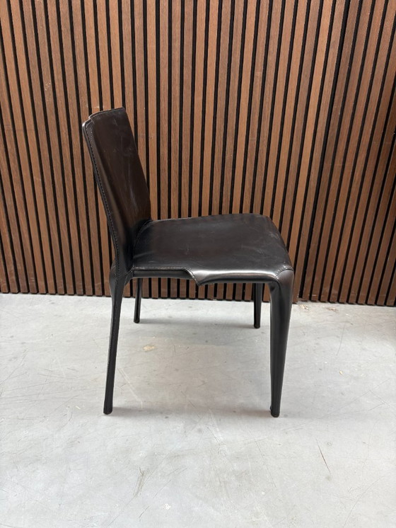 Image 1 of Bull dining chair by Mario Bellini for Cassina 1990s Set of 6