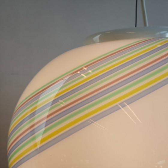 Image 1 of Lampada a sospensione vintage Murano Swirl