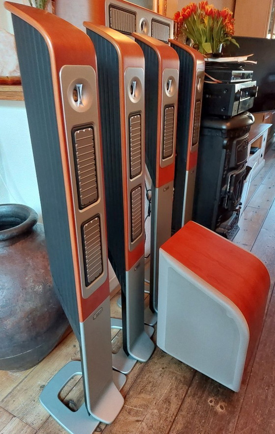 Image 1 of Ensemble audio home cinéma Infinity Cascade avec amplificateur Denon AVR-X1600H