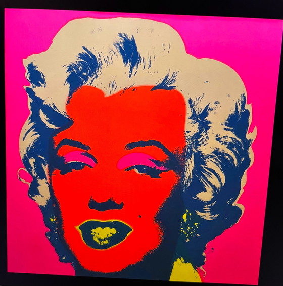 10 Marilyn Monroe screen prints 92cmX92cm from the Blue Grass Edition., Art, Paper, Black (photo 5 of 5)