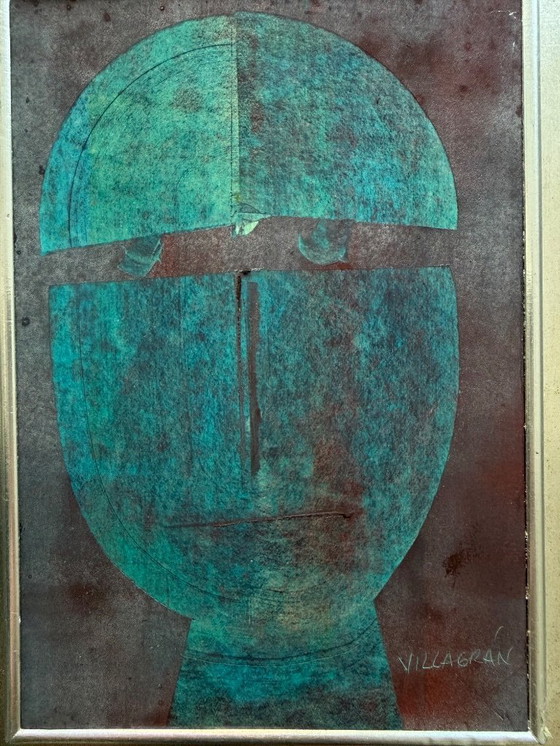 Image 1 of Set of 4 paintings of Armando Villagran