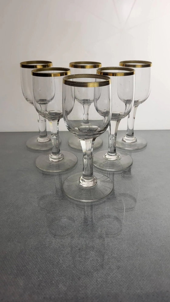 12 crystal liqueur/aperitif glasses – Glass & Decanter (photo 6 of 9)