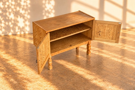 vintage sideboard | brutalist kastje | jaren 60 | Deens – Dressoirs, Metaal (photo 6 of 7)