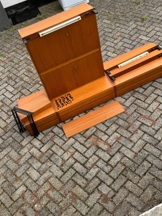 Image 1 of Omnia Modulair Teak Wandmeubel