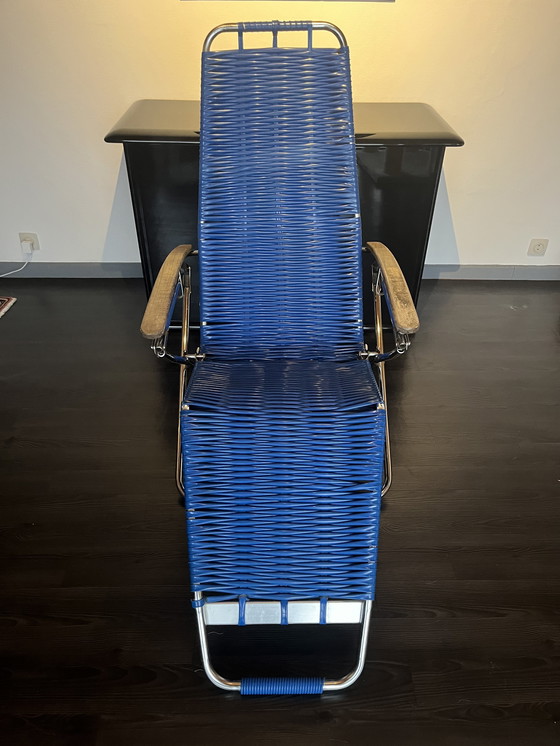 Image 1 of 2  unieke Vintage  strandstoelen van de jaren 1950 of 1960