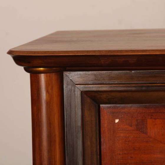 Image 1 of Gran armario de caoba, roble y nácar de los años 40