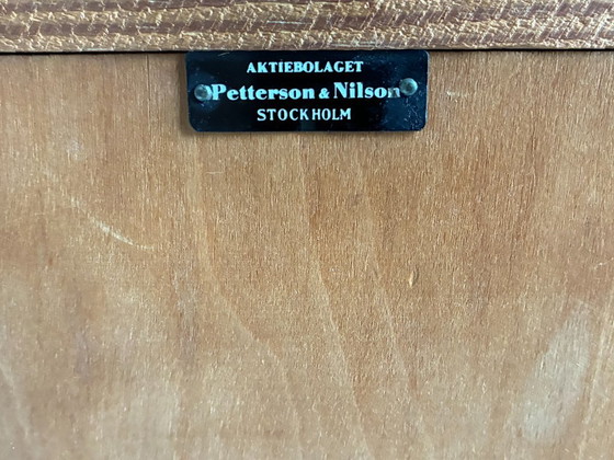 Secretary Petterson & Nilson Stockholm Aktiebolaget 50/60 – Aufbewahrungsschrank, Wood (photo 3 of 5)