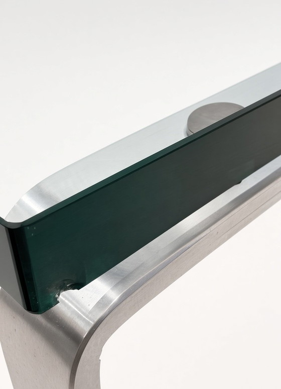 Hank Kwint Metaform M-1 coffee table – Glass, Metal (photo 8 of 8)