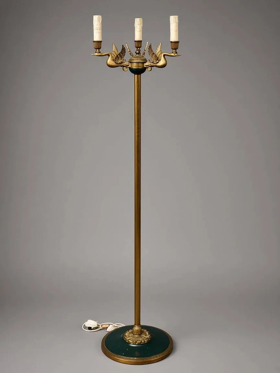 Stehleuchte im Empire-Stil. Bronze., Stehleuchten (Foto 5 von 5)