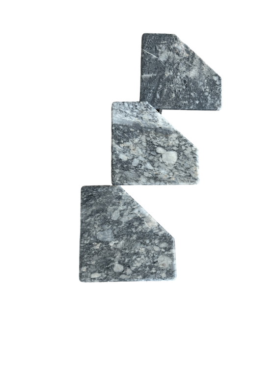 Image 1 of Vintage marble nesting tables, Italy 1970