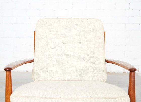 Mid-Century FD118 Teak Easy Chair by Grete Jalk for France & Søn – Armchairs, Wood (photo 12 of 16)