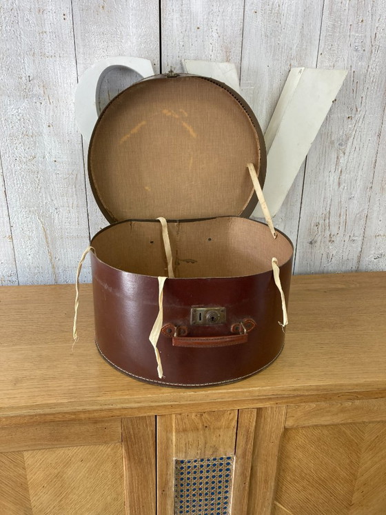 Image 1 of Antique hatbox