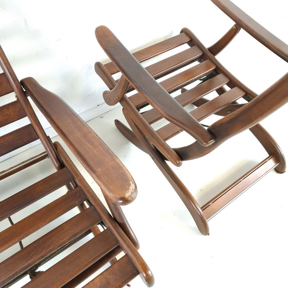 Image 1 of 2 fauteuils vintage design moderne du milieu du siècle