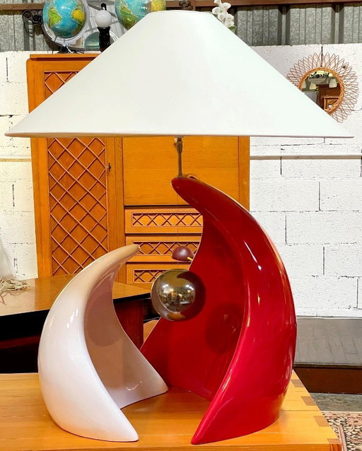Lampe en céramique de François Châtain