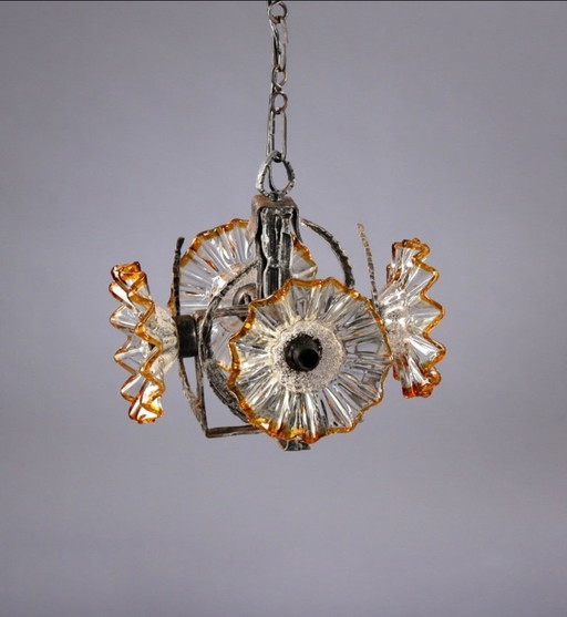 Brutalist chandelier 1970’s