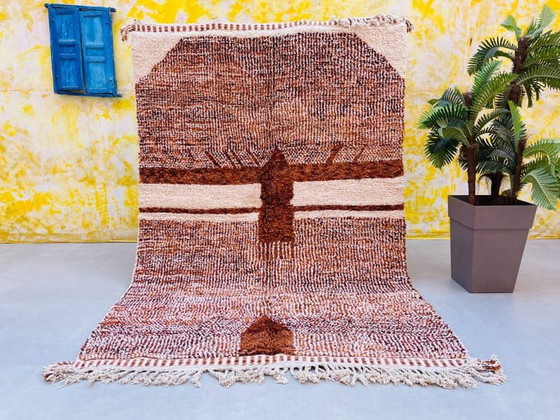Tapis Berbère En Laine Naturelle Tissé A La Main Sur Mesure 200/300 Cm – Alessi, Wool (photo 3 of 8)
