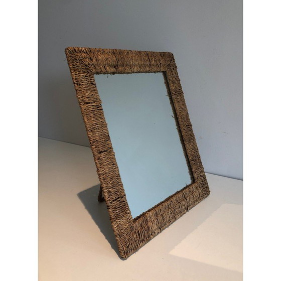 Image 1 of Vintage rope wall mirror, 1970