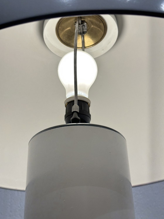 Image 1 of XL Italian Vintage White Mushroom Lamp