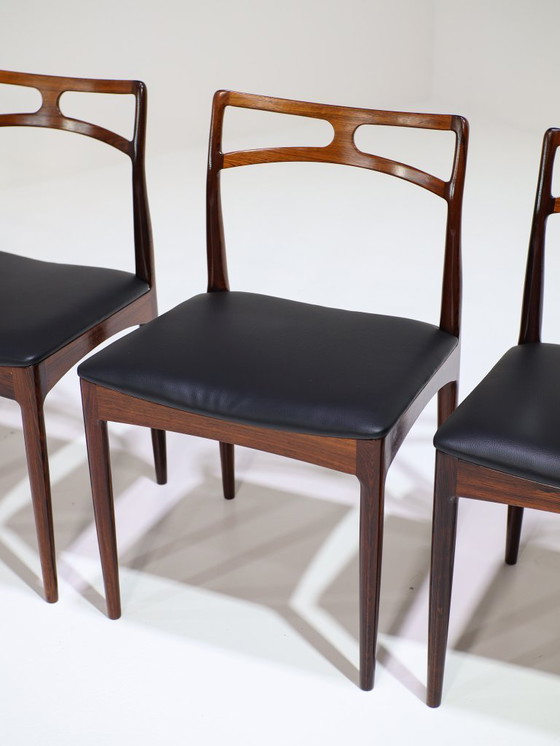 Image 1 of 6x Johannes Andersen 94 Esszimmerstühle aus Palisander