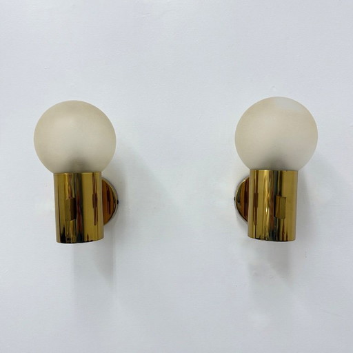 Pair of Hans Agne Jackobsson wall lamps sconce , 1970s