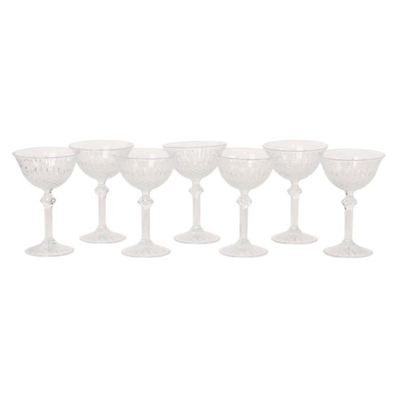 Set di 7 bicchieri da champagne in cristallo Regency Fidenza – Bicchieri e caraffe, Crystal (photo 21 of 21)
