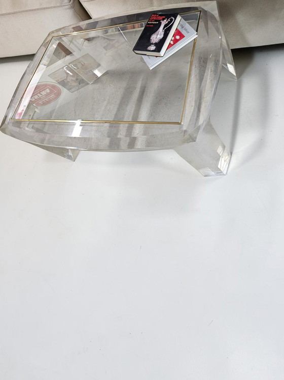 Image 1 of Traum Designer Möbel Glanz Acryl Glas Sofatisch Couchtisch Tisch 