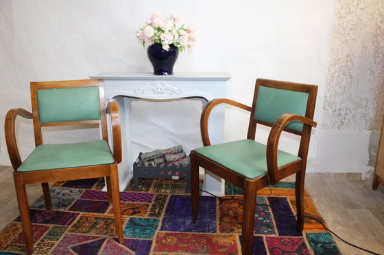 Image 1 of PAIR OF ART DECO BRIDGES 1950 FRANCE