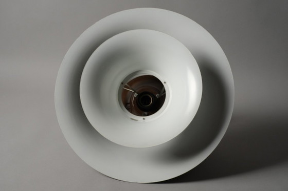 Lampada a sospensione Fog & Mørup Radius di Erik Balslev, design danese Space Age del 1977. (photo 10 of 14)