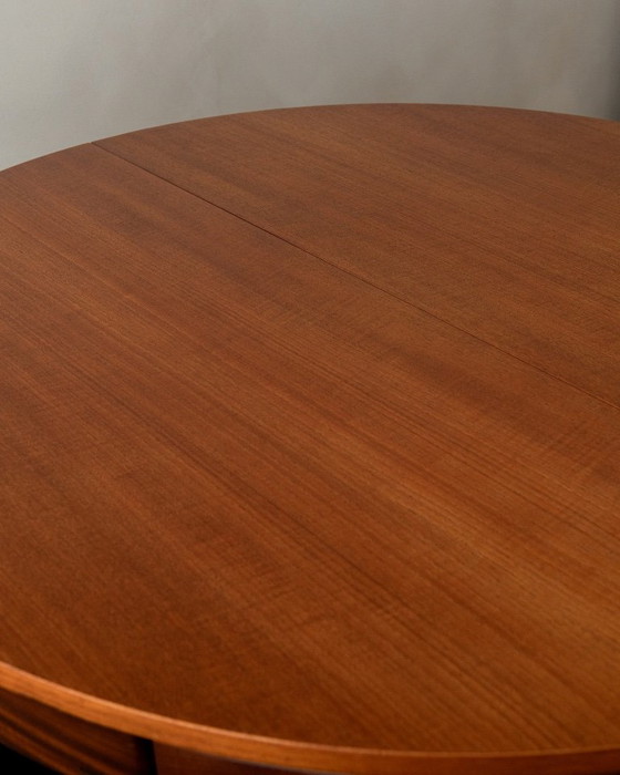 Ensemble de Salle à Manger Roundette Mid Century en Teck par Hans Olsen pour Frem Røjle, 1950s, Set de 5 (photo 20 of 25)