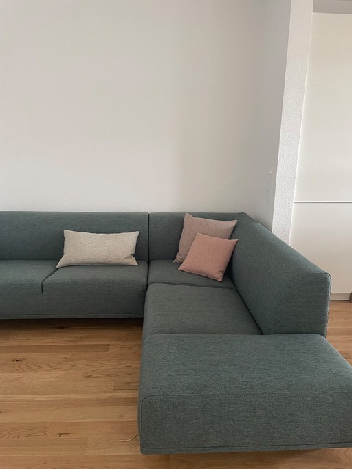 Bolia - Sofá esquinero Hannah de 6 plazas con extremo abierto - Derecho