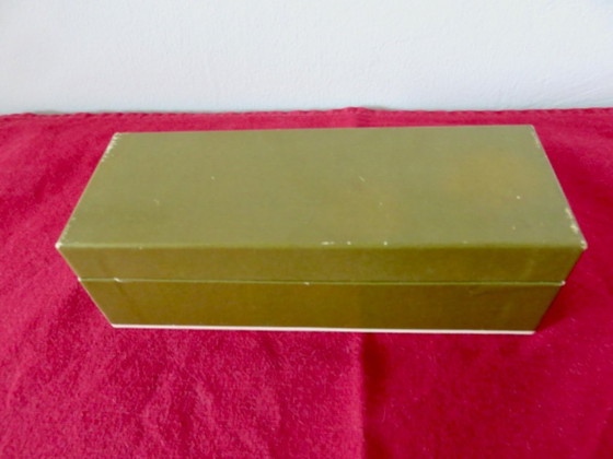 Image 1 of Christofle Solid Silver Salt & Pepper Set in Original Box, France, 1950