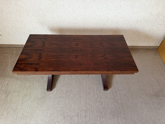 Image 1 of Dining table - Rosewood real wood veneer (Rio-Rosewood) - 1960-1975 - Ilse Möbelwerke