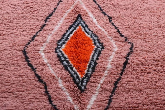 Tapis berbère marocain 200cm x 300cm – Wool, Cotton (photo 5 of 9)