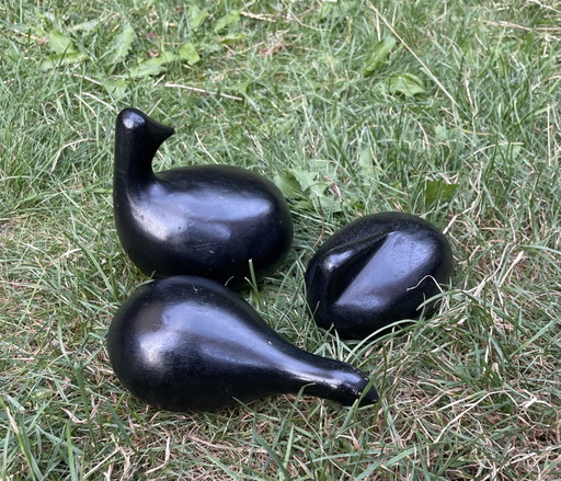 Pájaros decorativos de madera vintage, Louise Hederström