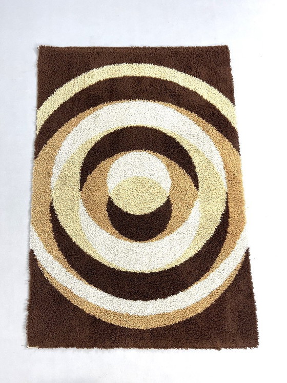Tappeti Space-Age con effetto 3D di B&C Nederland, anni '70 – Lana (photo 4 of 6)
