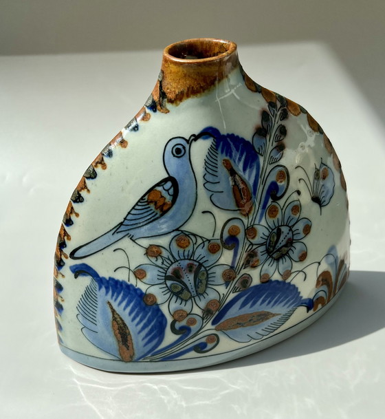 Image 1 of Vaso in ceramica "El Palomar" - Pezzo dipinto a mano