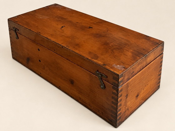 Walker’s Excelsior IV Antique Nautical Log in Original Wooden Box – Thomas Walker, Decorative Objects, Bronze (photo 9 of 9)