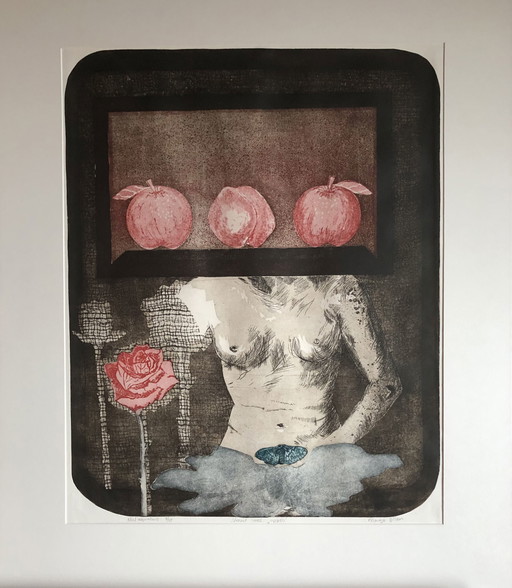 Margo Ellen - Frau mit Äpfeln