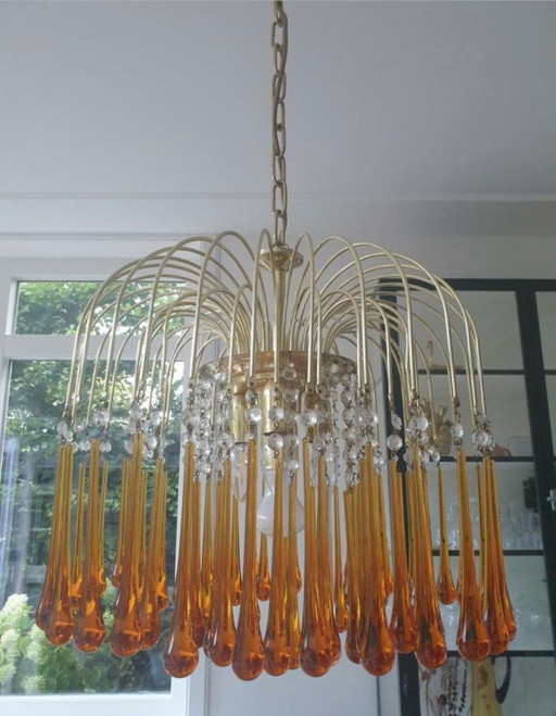 Murano teardrop lamp