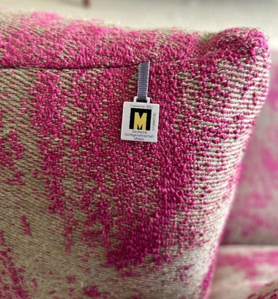 Image 1 of Koinor Design Bank 2-zits - Roze/Beige Gemêleerd